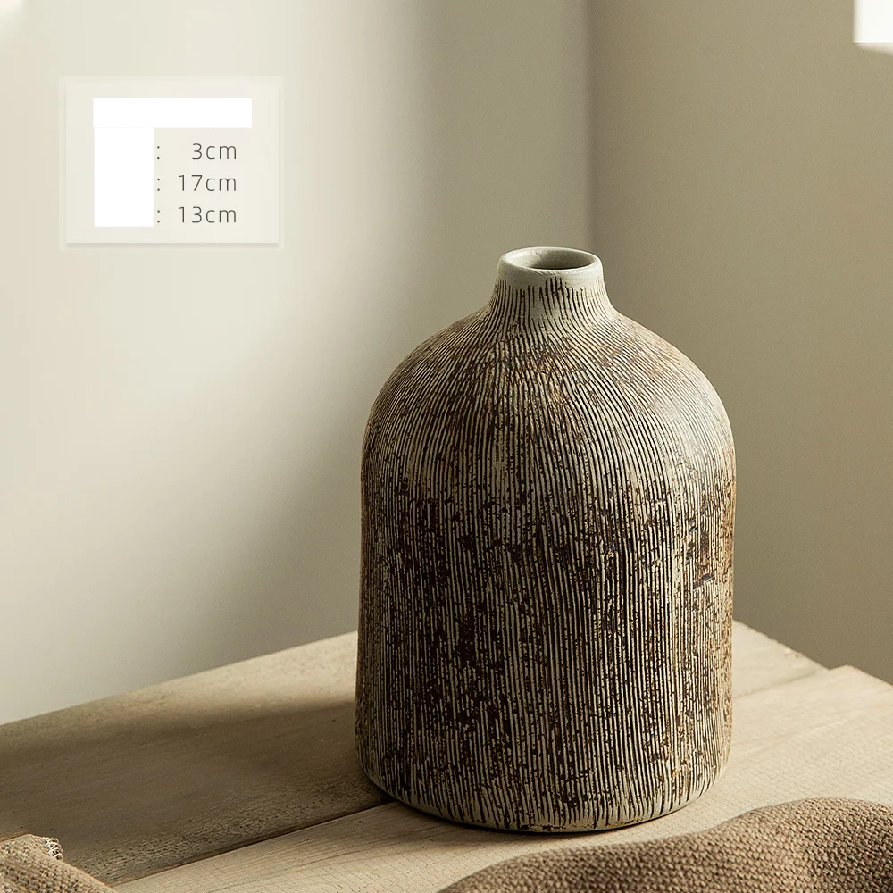 Round Ceramic Flower Pot