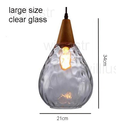 Aquatex Glass Pendant Light