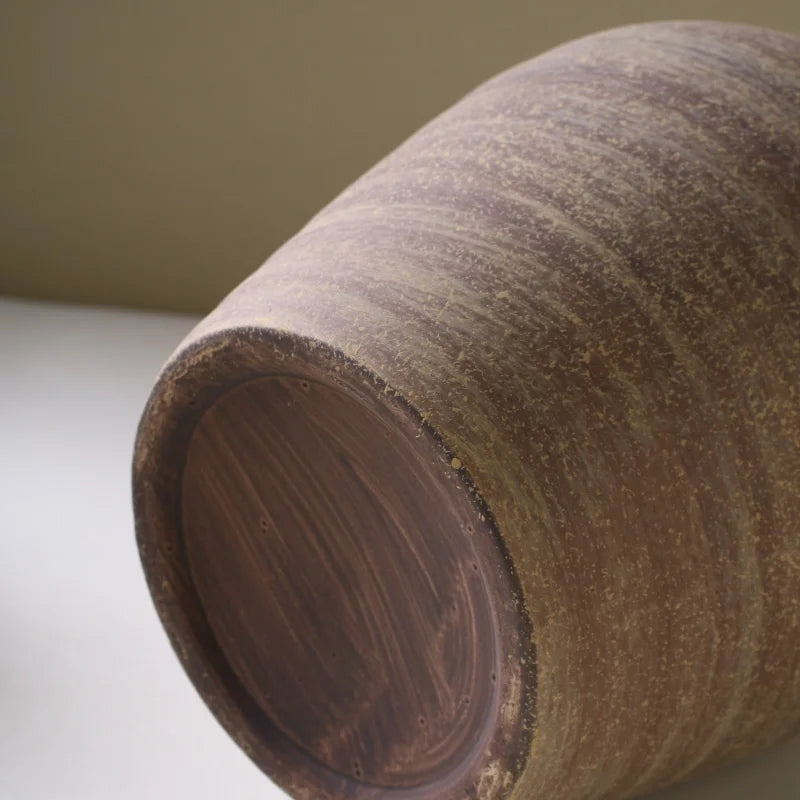 Rough Clay Pottery Vase