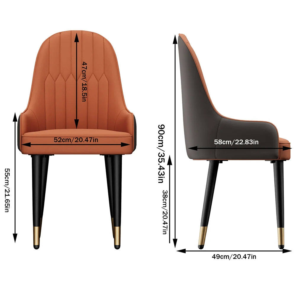 LUVODI PU Leather Dining Chairs