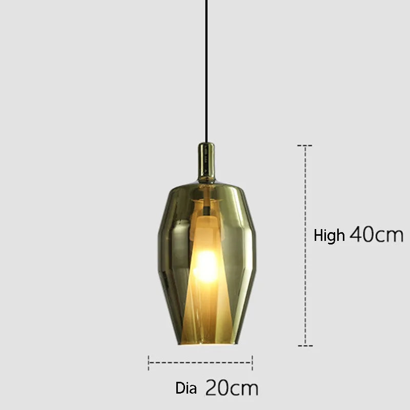 Creative Design Glass Pendant Light