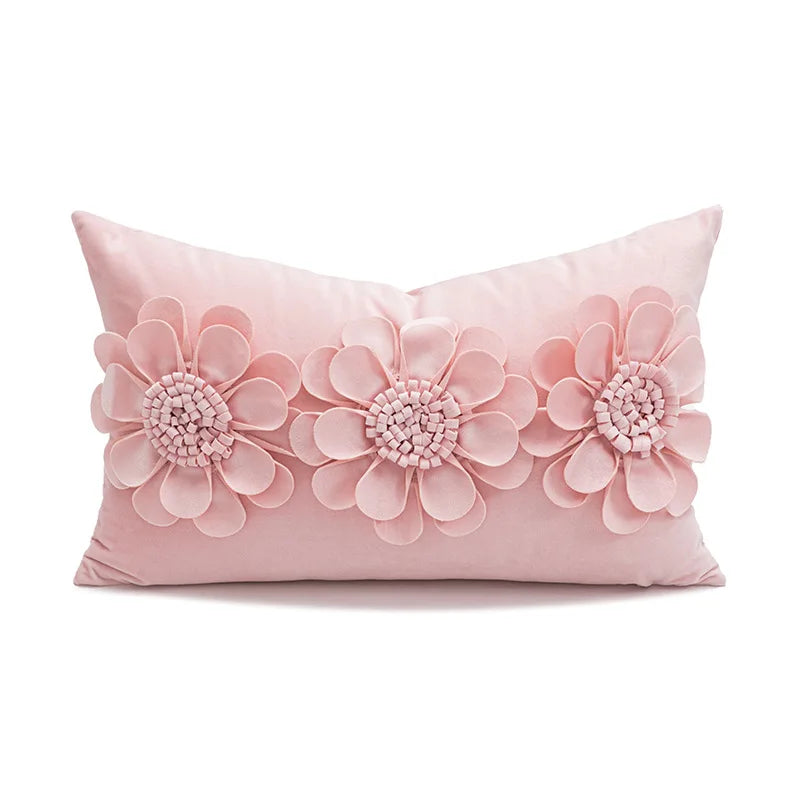 Pink Love Throw Pillow Cover