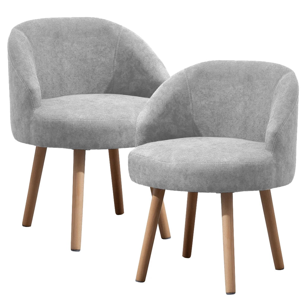 Small Accent Tub Chairs Set of 2