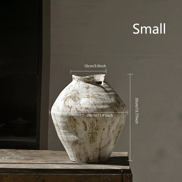 Zen Rough Pottery Jar