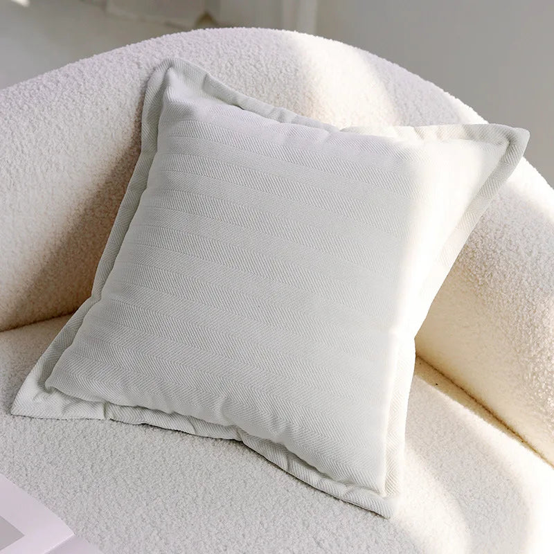 Pink Cute Throw Pillow Cover