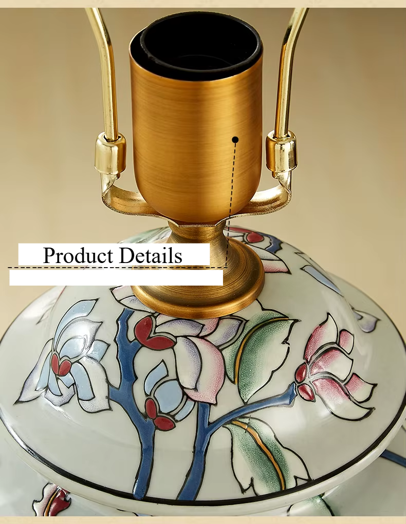 Neoclassical Ceramic Table Lamp