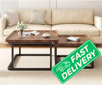 Industrial Coffee Table Set