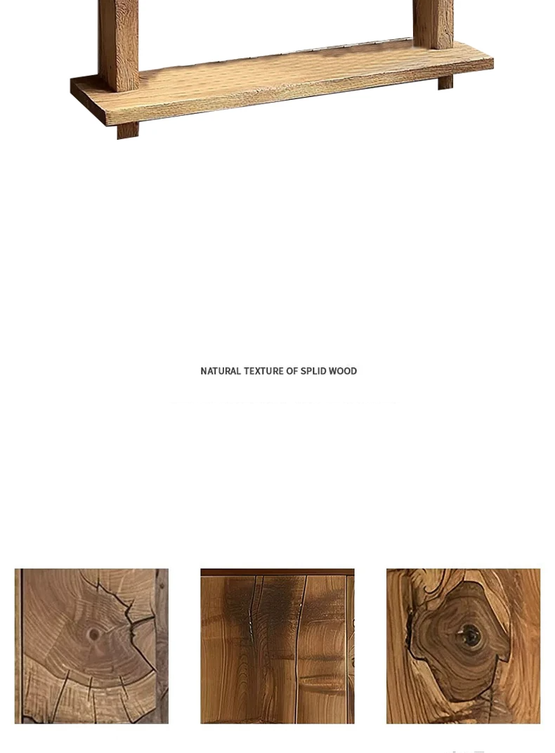 Solid Wood Multi-layer Storage Rack