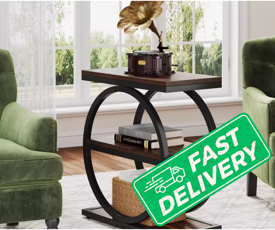 Circular End Table