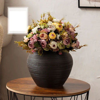 Japanese Black Coarse Pottery