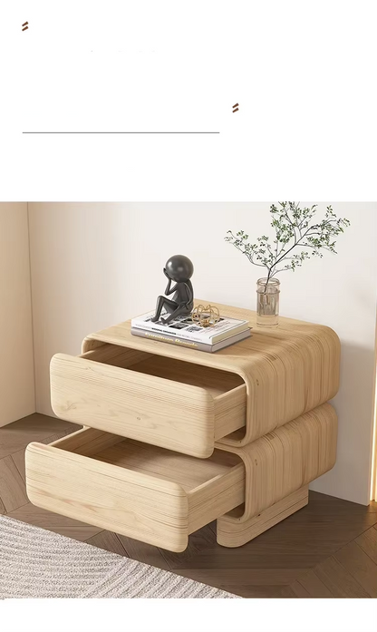 Luxury Creative Large-capacity Bedside Table