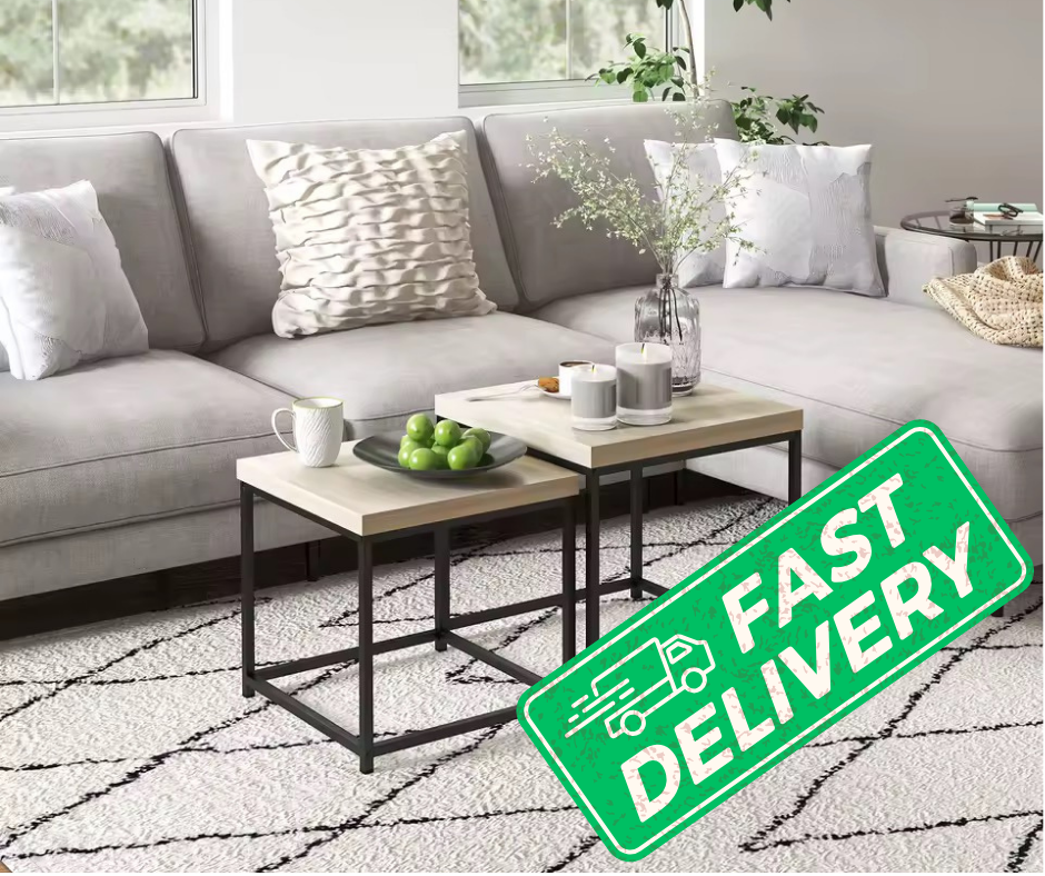 Square Coffee Table Set