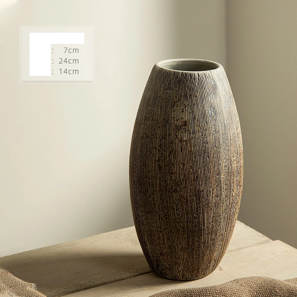 Round Ceramic Flower Pot