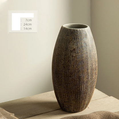 Round Ceramic Flower Pot