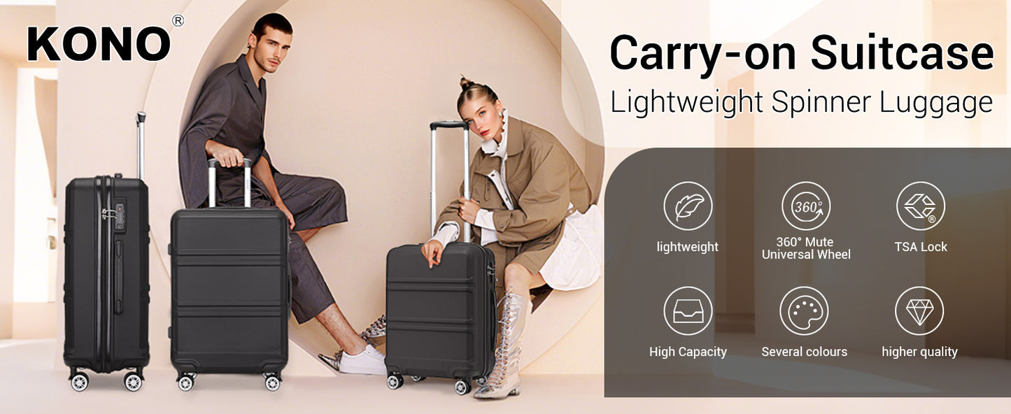 Kono Lightweight Cabin Suitcase