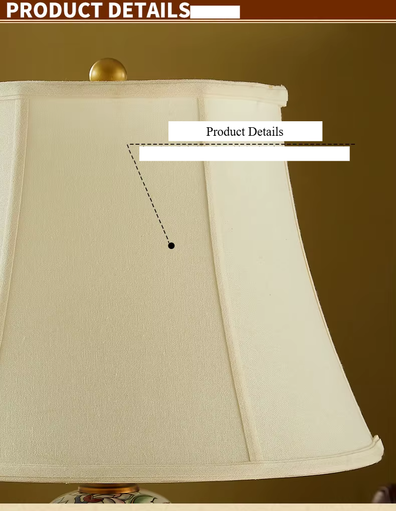 Neoclassical Ceramic Table Lamp