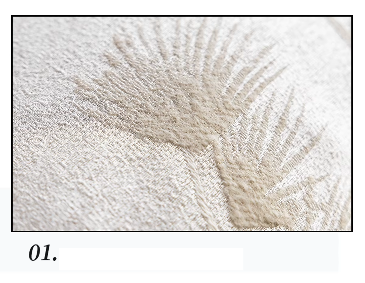 Creamy Simple Throw Pillowcase