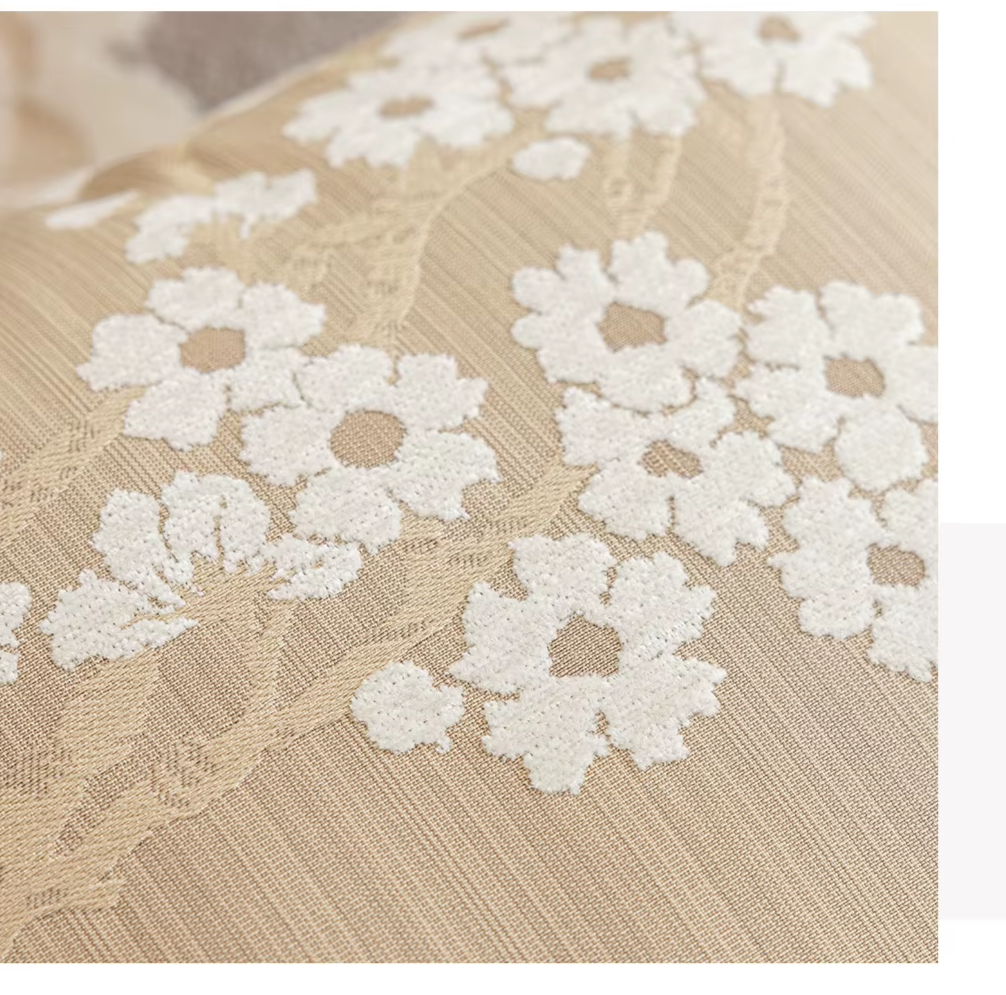 Khaki Throw Pillow Cover