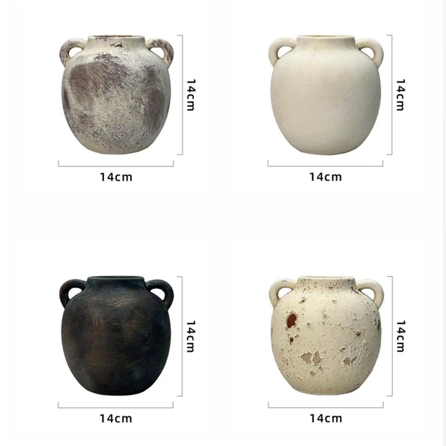 Retro Wabi Sabi Ceramic Vase