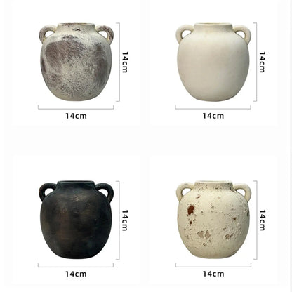 Retro Wabi Sabi Ceramic Vase
