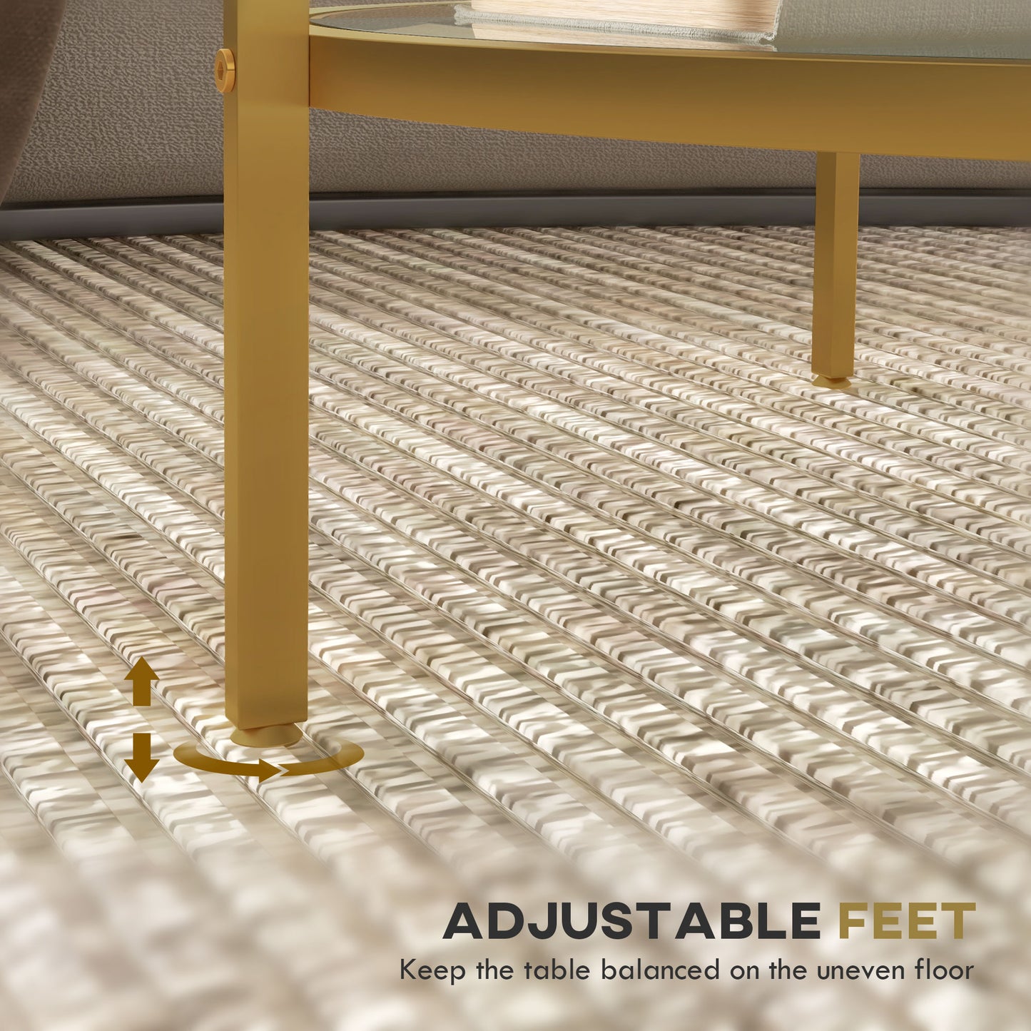 Tempered Glass Coffee Table