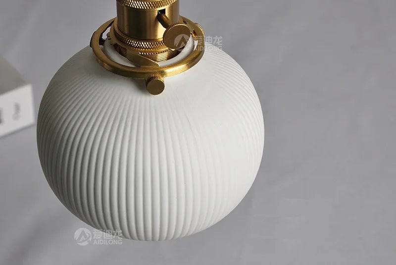 White Ceramic Pendant Lights