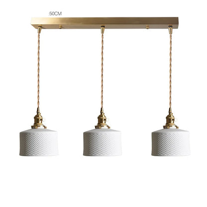 White Ceramic Pendant Lights