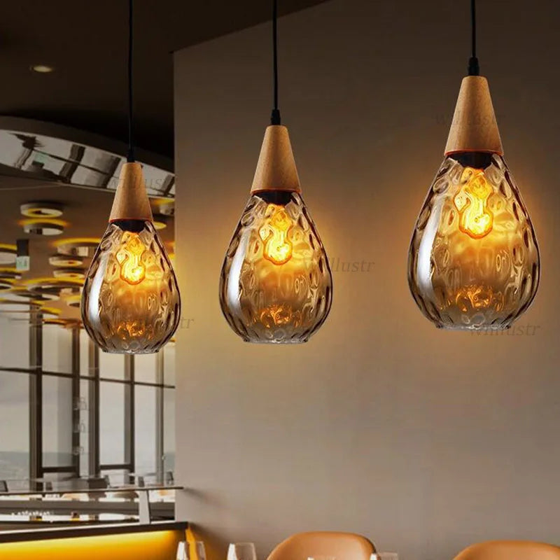 Aquatex Glass Pendant Light