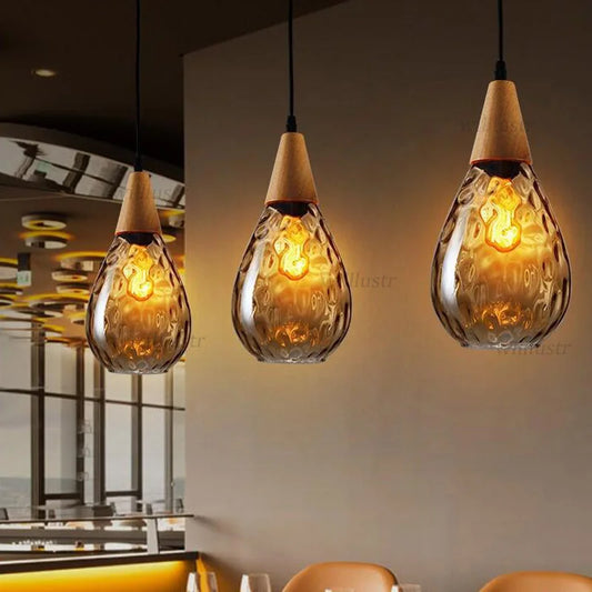 Aquatex Glass Pendant Light