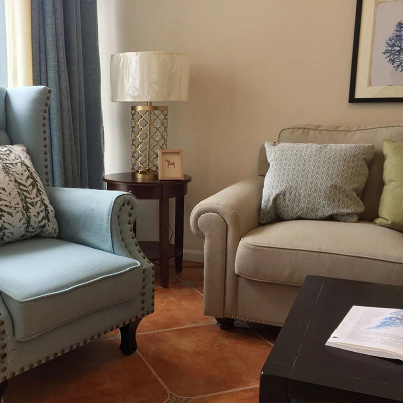 Golden Hollow Table Lamp