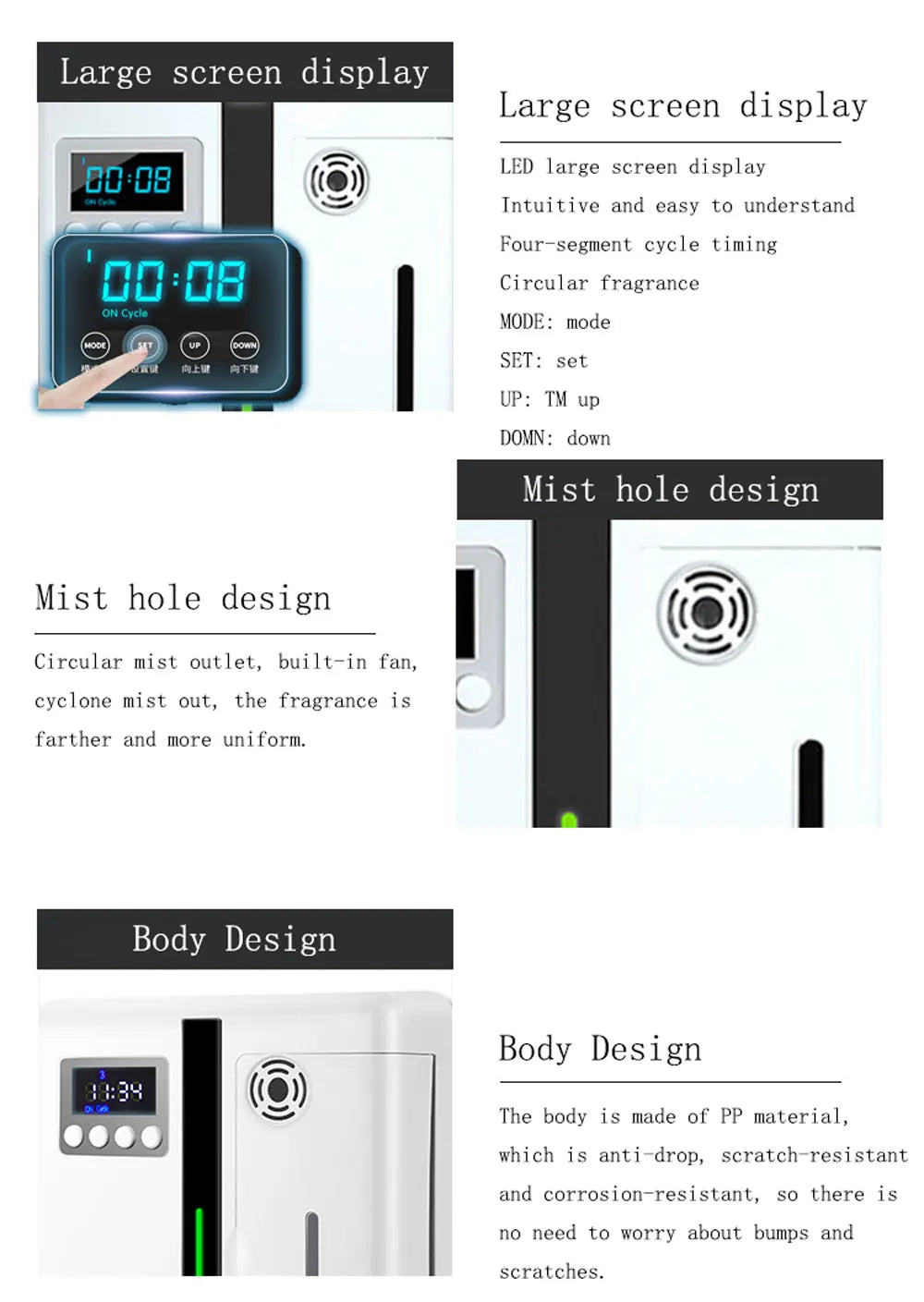 160ml Scent Machine