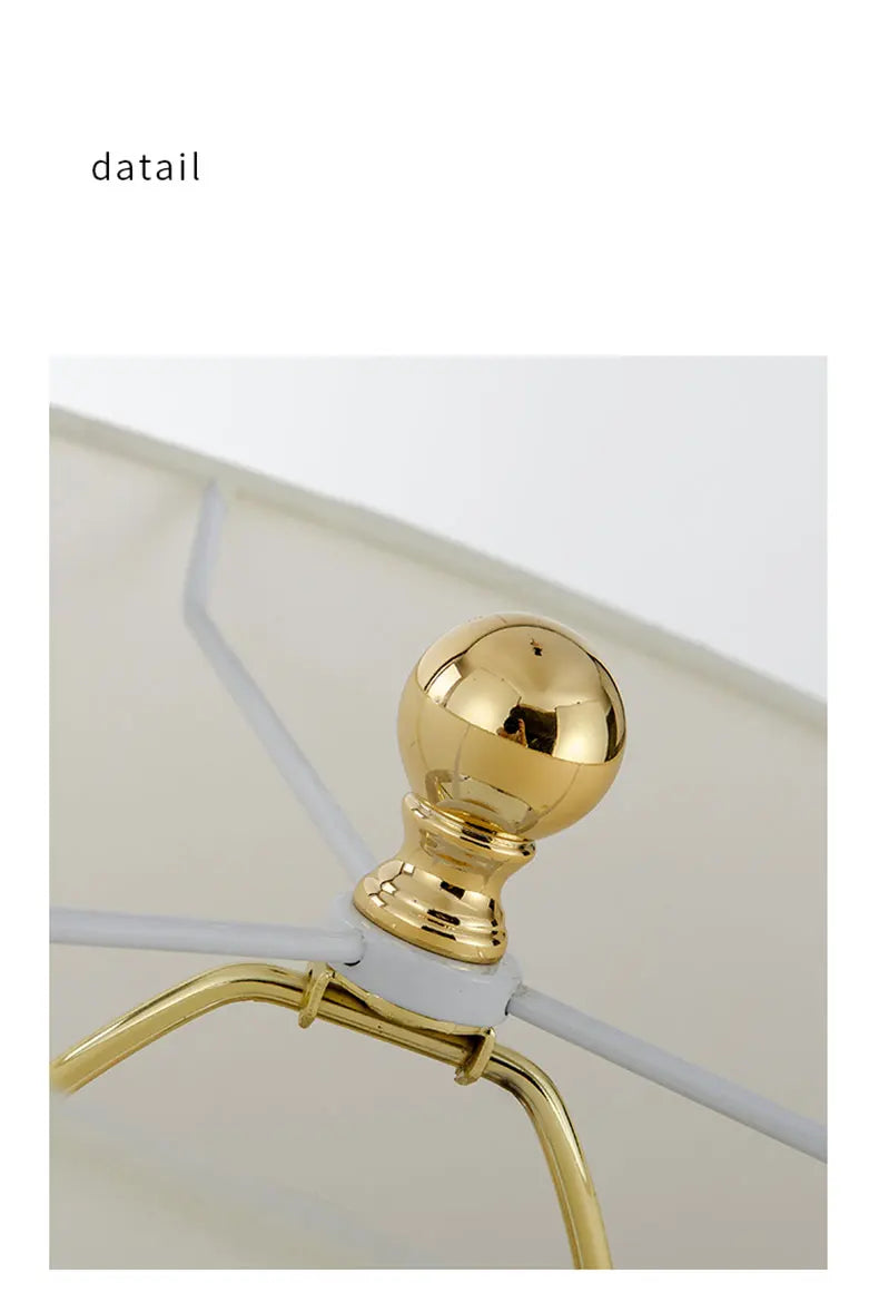 Golden Hollow Table Lamp