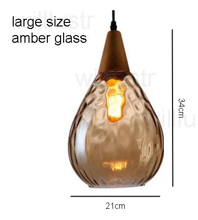 Aquatex Glass Pendant Light