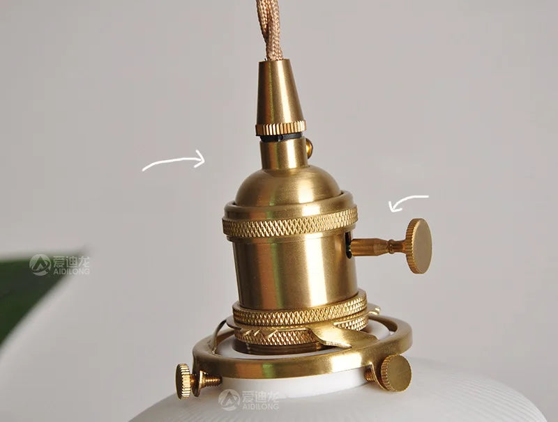 White Ceramic Pendant Lights