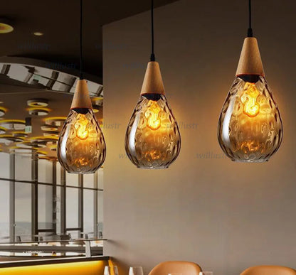 Aquatex Glass Pendant Light