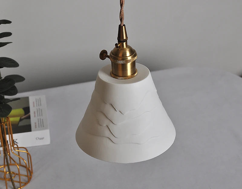 White Ceramic Pendant Lights