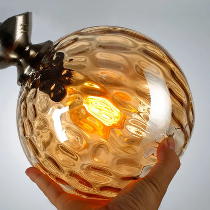 Vintage Glass Ball Pendant Light