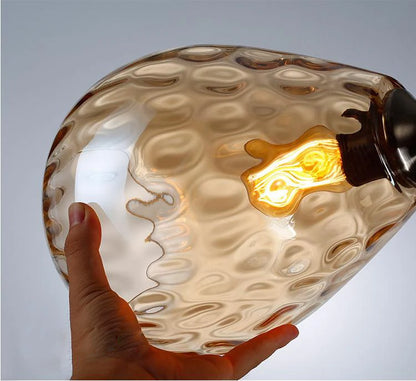 Vintage Glass Ball Pendant Light