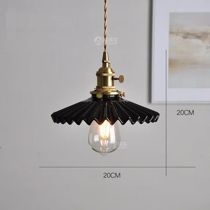 White Ceramic Pendant Lights