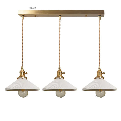 White Ceramic Pendant Lights