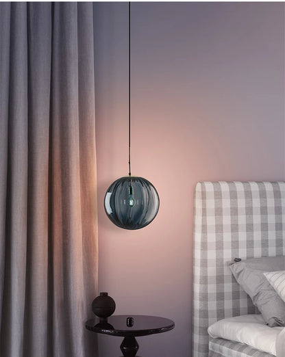 Glass Ball Pendant Light