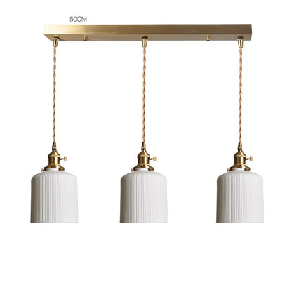 White Ceramic Pendant Lights