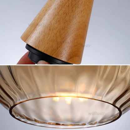 Aquatex Glass Pendant Light