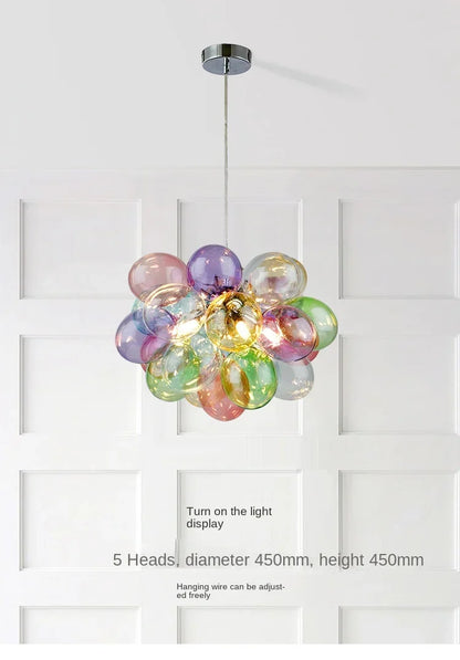 Colorful Balloon Chandelier