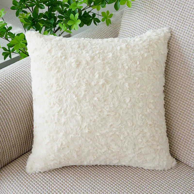 Luxury Green Stamping Throw Pillow Cover