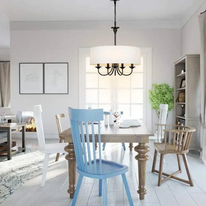 French Cloth Ceiling Chandelier