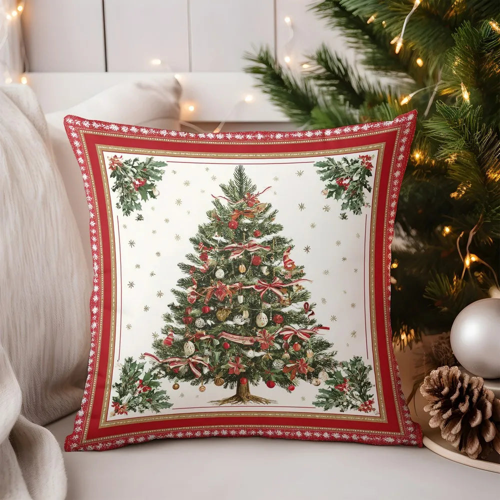 Christmas Pattern Pillow Cover
