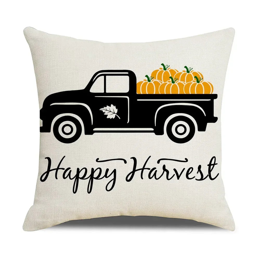 Thanksgiving Cushion Cover