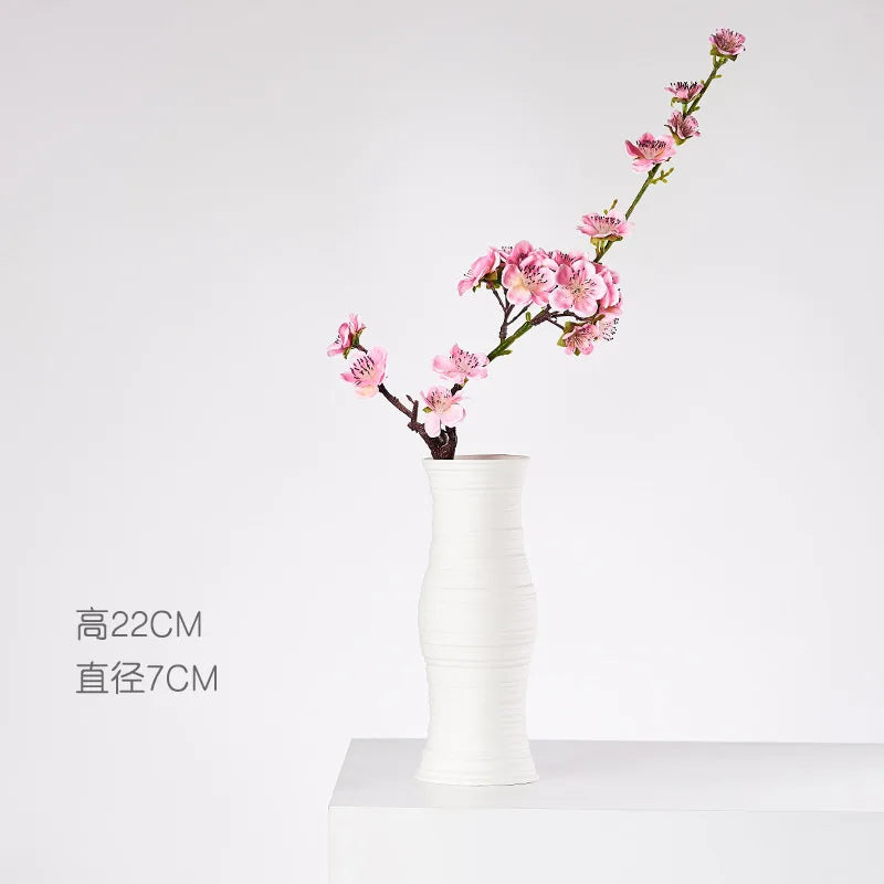 Modern White Ceramic Vase
