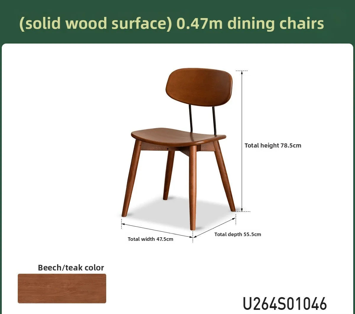 Solid Wood Dining Chairs
